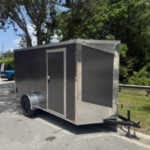New 2027 Hook & Line 6 x 12 Enclosed Trailer 3.5k GVWR