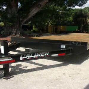 Used 2023 Caliber 8.5 x 20 Flatbed 14k Trailer