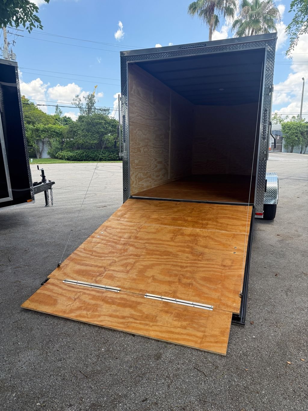 New 2026 Hook & Line 7 x 16 Enclosed Trailer 7k GVWR - Image 8