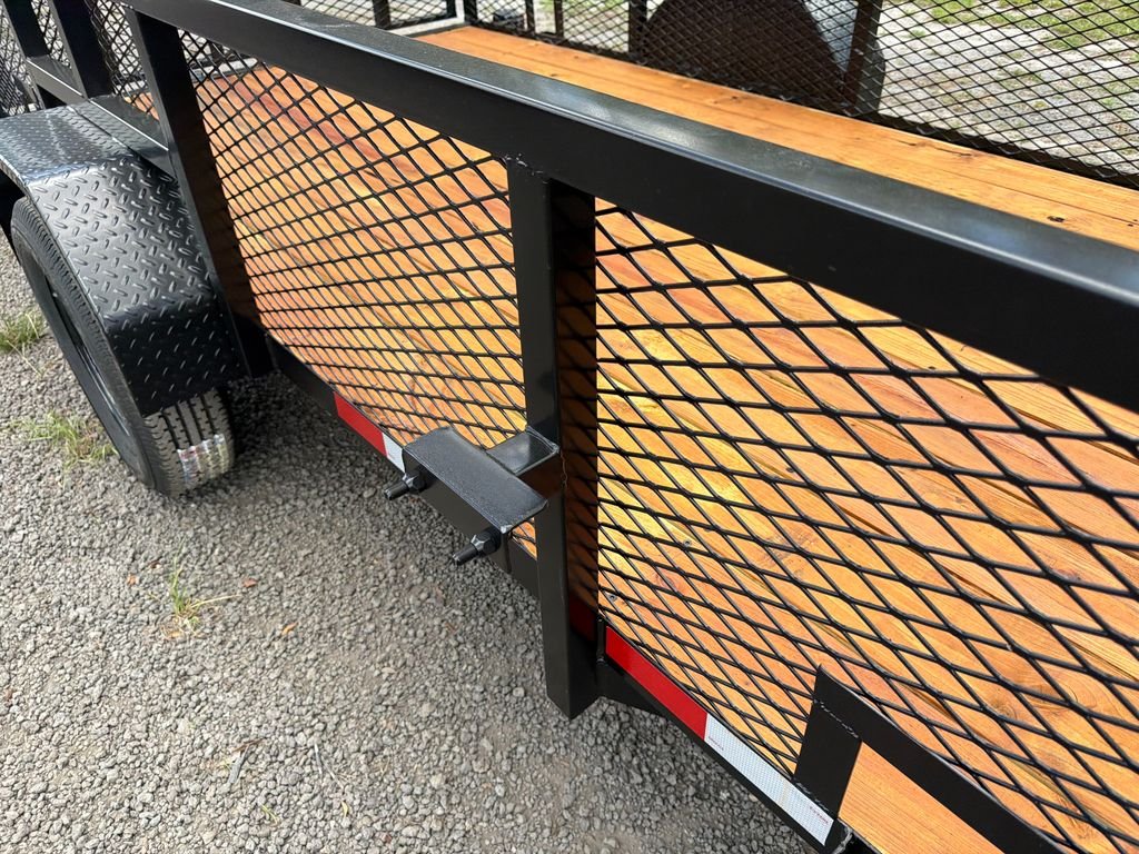 New 2026 Worldwide 6 x 12 2 ft Mesh Utility Trailer 3.5k GVWR - Image 8