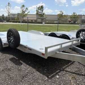 New 2027 Sport Haven 7 x 18 Aluminum Car Hauler Trailer 7k GVWR