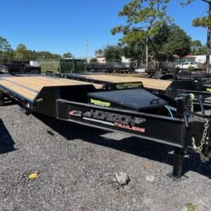New 2026 Horizon 8.5 x 24 Flatbed Trailer 14k GVWR