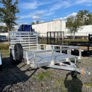 New 2026 Sport Haven 6 x 12 Aluminum Utility Trailer 3.5k GVWR
