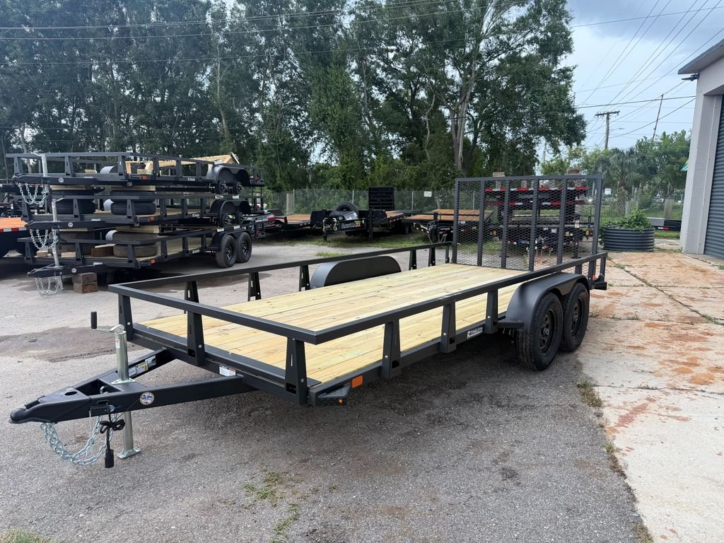 New 2027 HTC 7 x 16 Utility Trailer 7k GVWR - Image 8