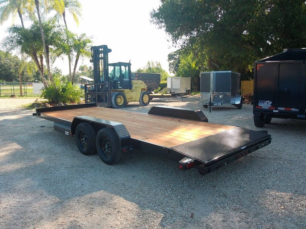 New 2026 Top Hat 7 x 20 Car Hauler Trailer 7k GVWR - Image 8
