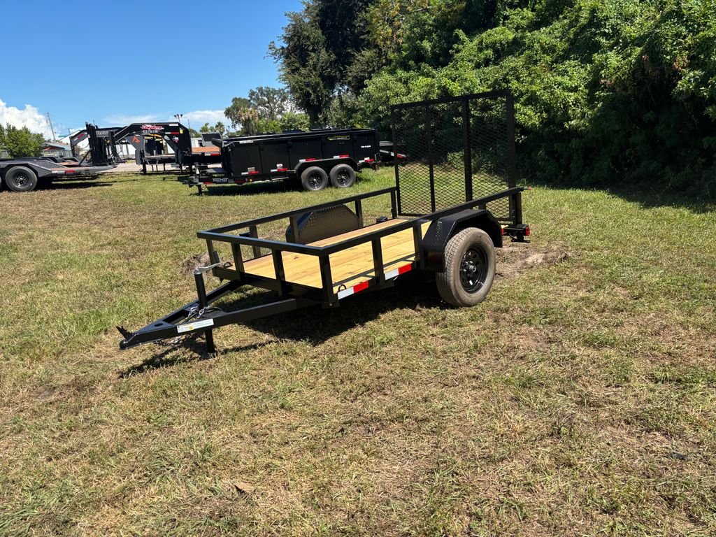 New 2026 Worldwide 7 x 16 2' Mesh 7k Utility Trailer - Image 3