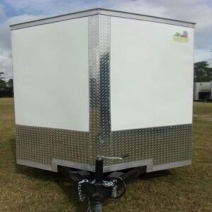 Used 2023 Covered Wagon 6 x 12 Enclosed 7k Cargo Trailer