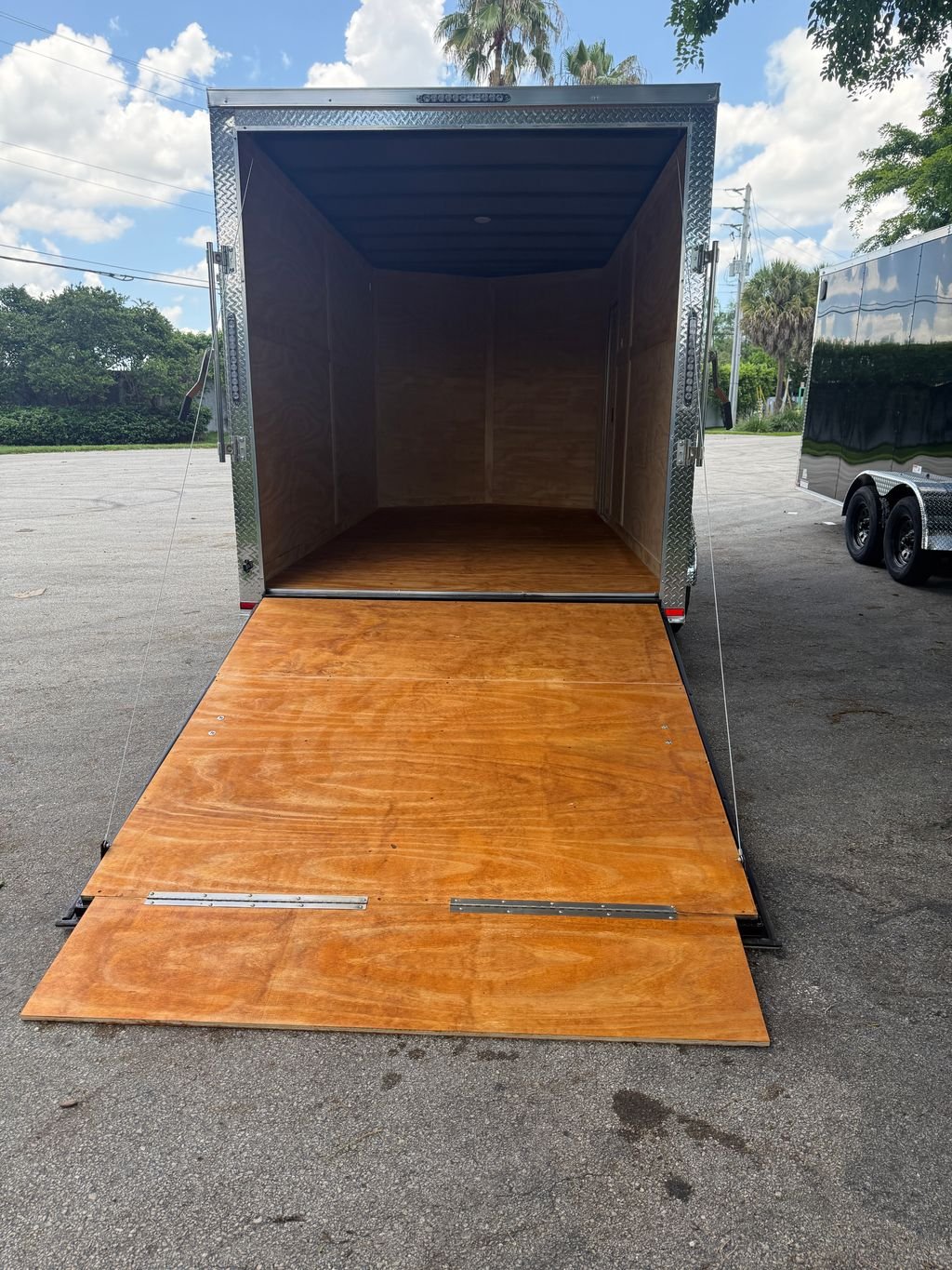 New 2026 Hook & Line 7 x 14 Enclosed Trailer 7k GVWR - Image 8