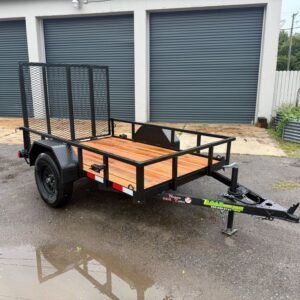 New 2026 Worldwide 5 x 8 Utility Trailer 3.5k GVWR
