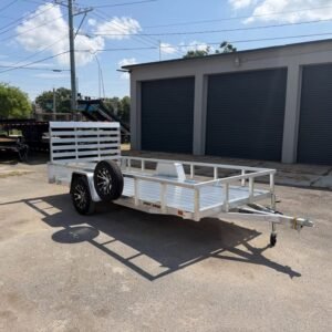 New 2027 Sport Haven 6 x 14 Aluminum Utility Trailer 3.5k GVWR