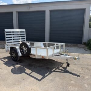 New 2027 Sport Haven 5 x 10 Aluminum Utility Trailer 3.5k GVWR