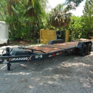 New 2026 Rawmaxx 7 x 22 Gravity Tilt Trailer 20k GVWR