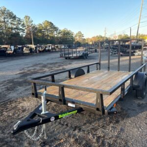 New 2026 HTC 6 x 12 Utility Trailer 3.5k GVWR