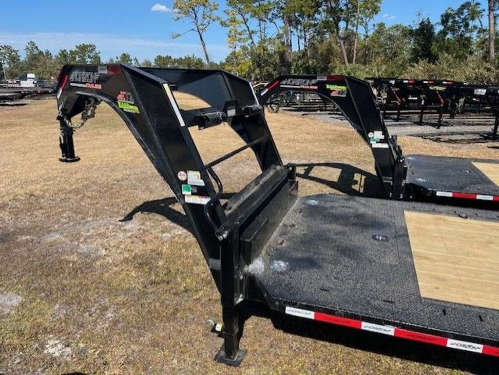 New 2026 Horizon 8.5 x 24 Gooseneck Gravity Tilt Trailer 17k GVWR - Image 2