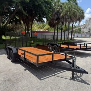 New 2026 Worldwide 7 x 16 Utility Trailer 7k GVWR
