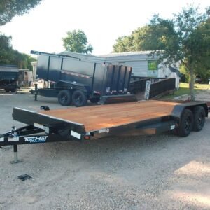 New 2026 Top Hat 7 x 20 Car Hauler Trailer 7k GVWR