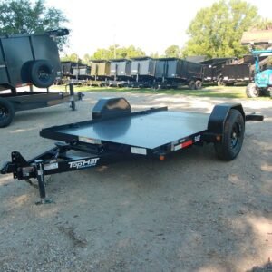 New 2026 Top Hat 7 x 12 Gravity Tilt Trailer 7k GVWR