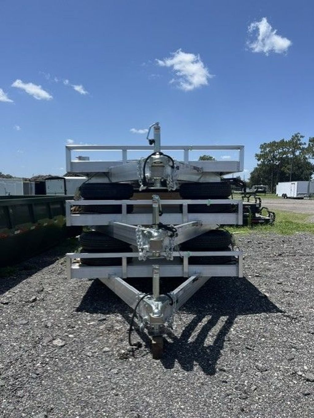 New 2027 Sport Haven 7 x 20 Aluminum Car Hauler Trailer 7k GVWR