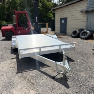 New 2027 Sport Haven 7 x 16 Aluminum Car Hauler Trailer 7k GVWR