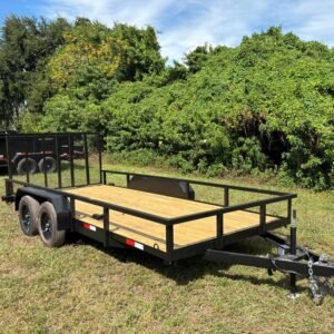 New 2026 Worldwide 7 x 16 Utility 7k Trailer