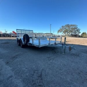 New 2026 Sport Haven 7 x 14 Aluminum Utility Trailer 7k GVWR