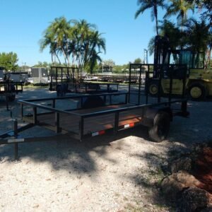 New 2026 Worldwide 6 x 12 Utility Trailer 3.5k GVWR