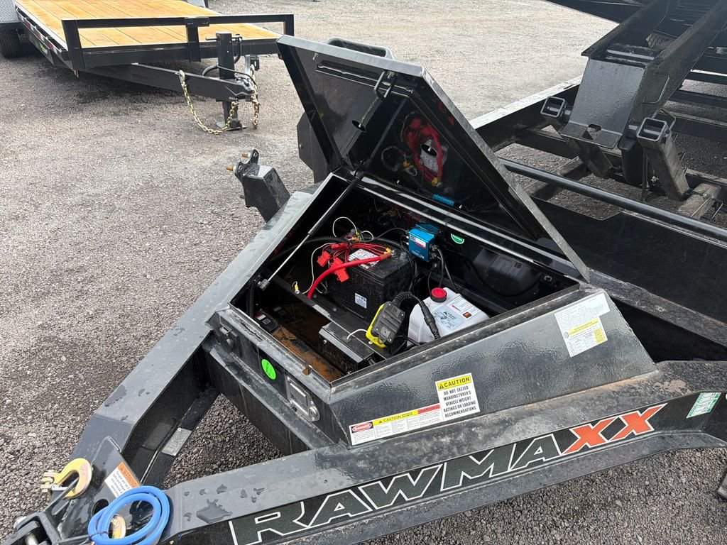 New 2026 Rawmaxx 8.5 x 24 Flatbed Tilt Trailer 14k GVWR - Image 6