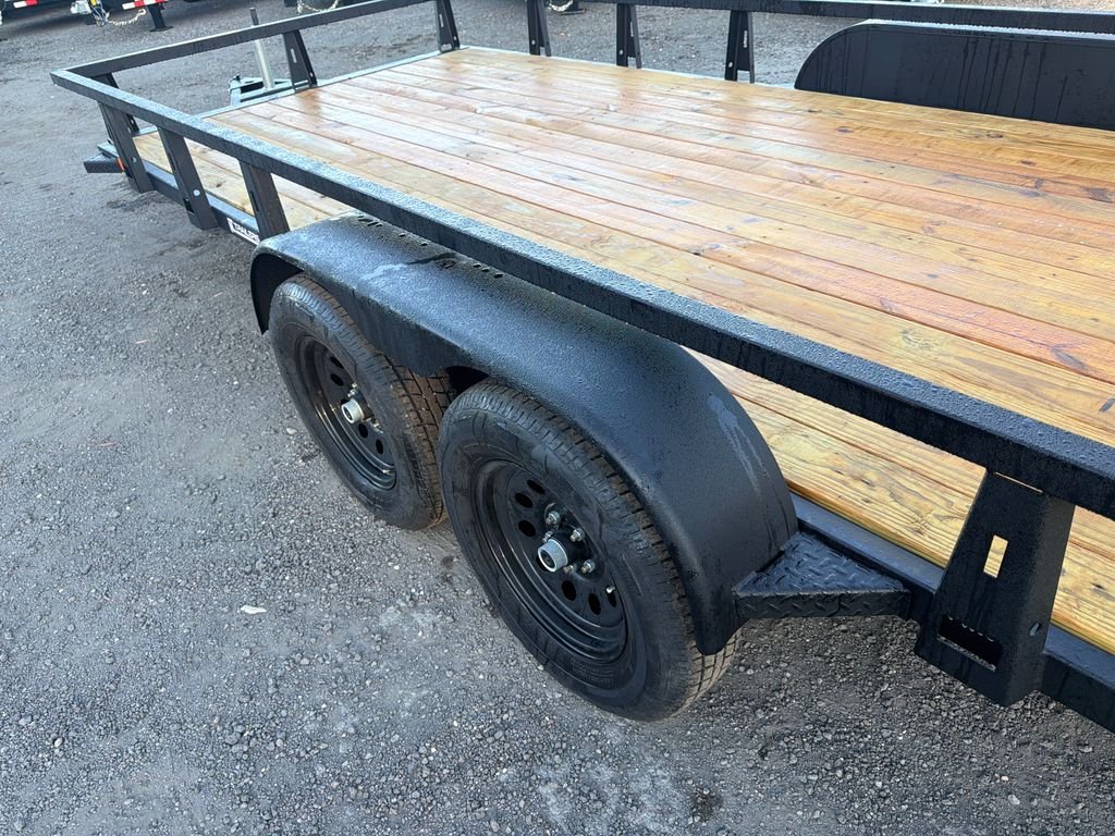 New 2026 HTC 7 x 16 Utility Trailer 7k GVWR - Image 6