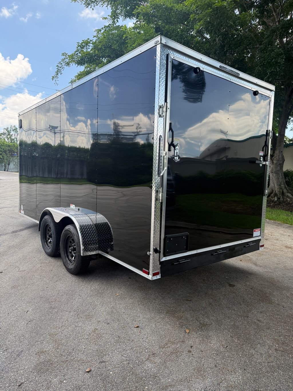 New 2026 Hook & Line 7 x 16 Enclosed Trailer 7k GVWR - Image 5