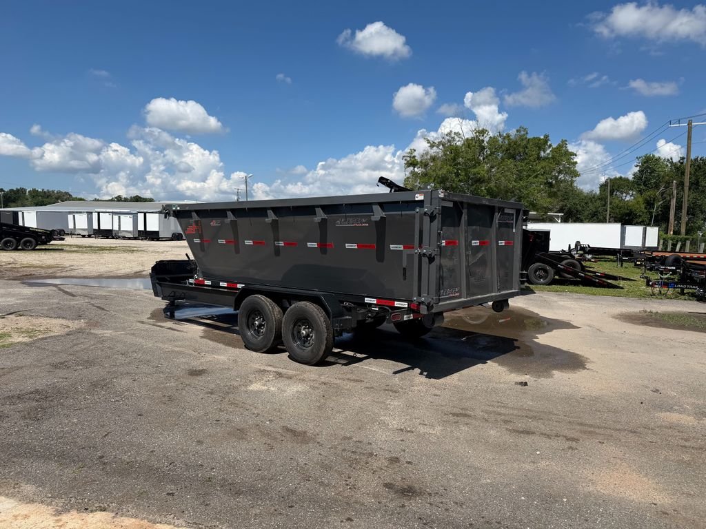 New 2026 Horizon 7 x 16 Bumper Pull Roll Off Frame Trailer 14k GVWR - Image 11