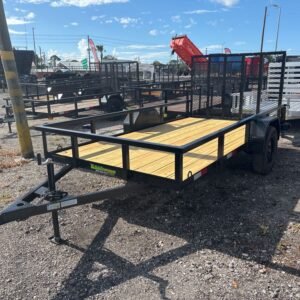 New 2026 Worldwide 6 x 12 Utility Trailer 3.5k GVWR