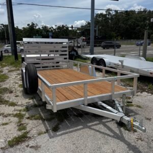 New 2026 Sport Haven  6 x 12 Aluminum Utility 3.5k Trailer