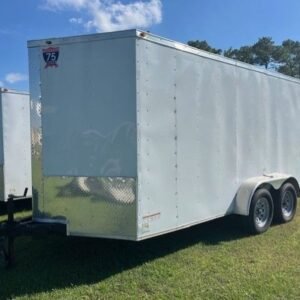 Used 2023 South GA Cargo 7 X 14 Enclosed 7k Cargo Trailer