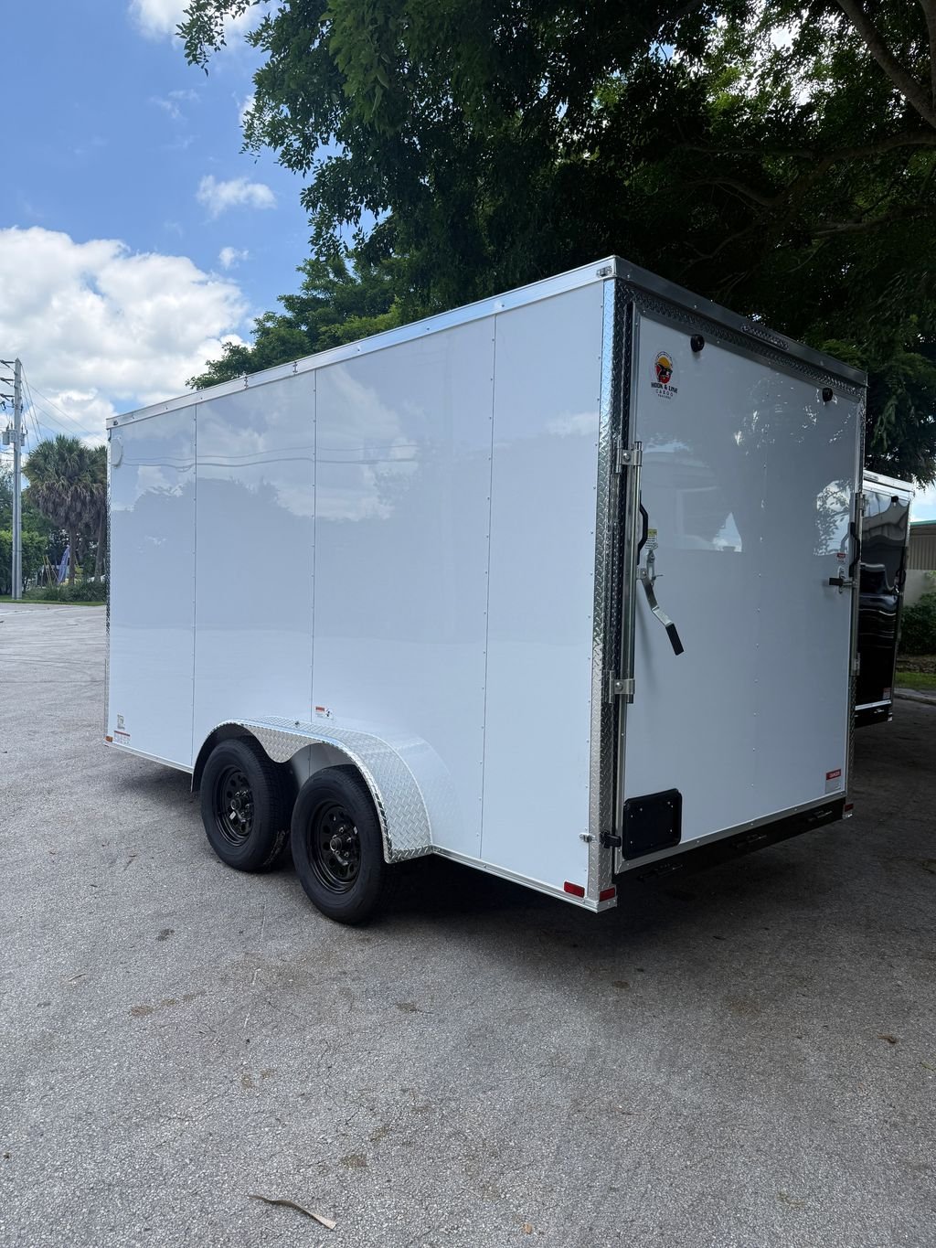 New 2026 Hook & Line 7 x 14 Enclosed Trailer 7k GVWR - Image 5