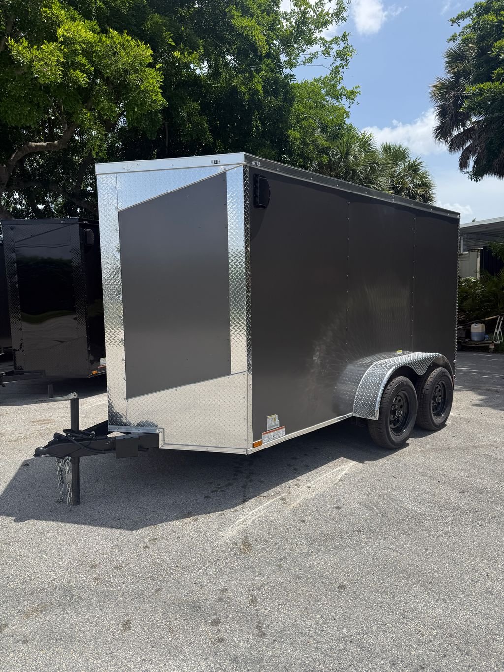 New 2026 Hook & Line 6 x 12 Enclosed Trailer 7k GVWR - Image 3