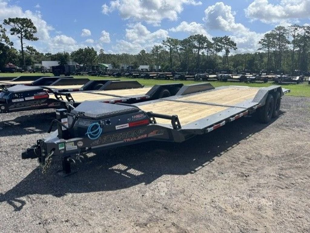 New 2026 Horizon 8.5 x 24 Gravity Tilt Trailer 17k GVWR