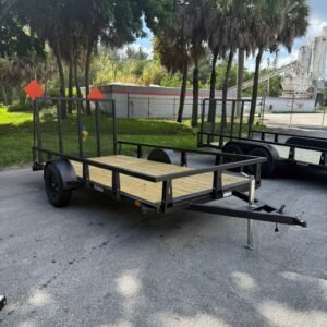 New 2027 HTC 6 x 12 Utility Trailer 3.5k GVWR