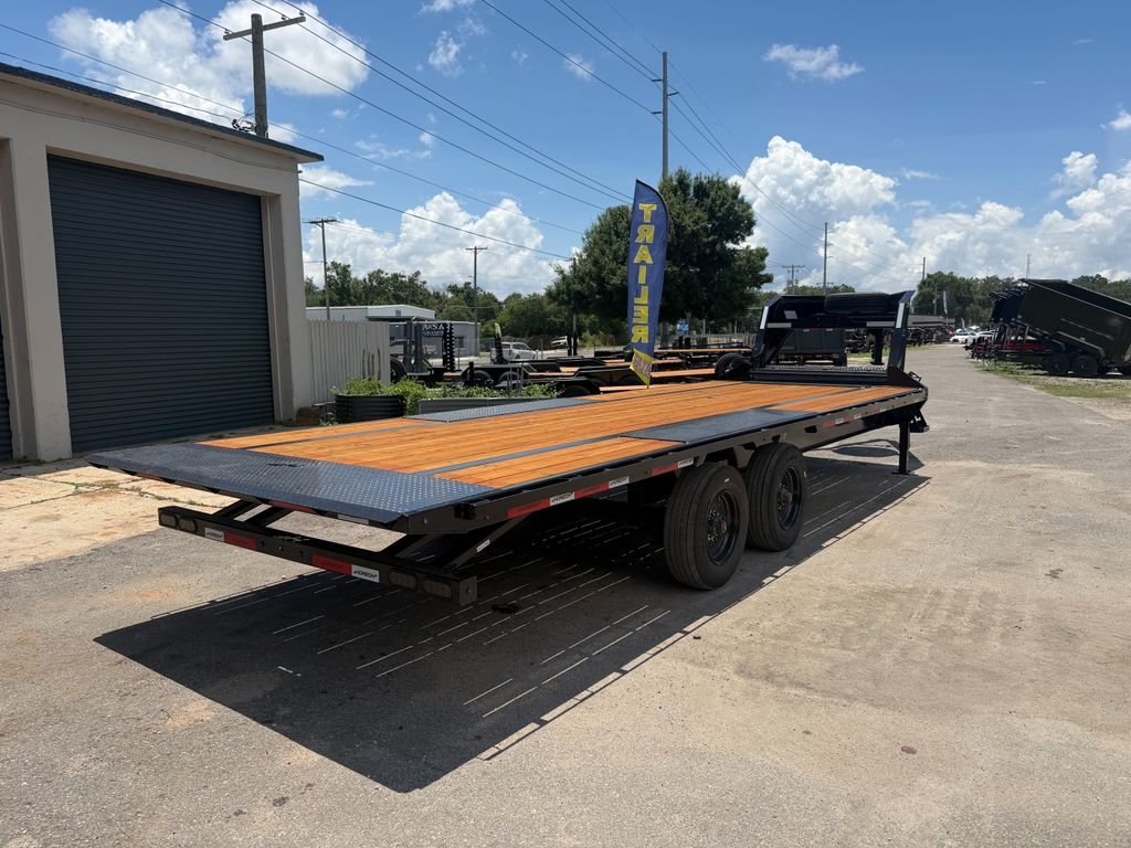 New 2026 Horizon 8.5 x 24 Gooseneck Flatbed Tilt Trailer 22k GVWR - Image 9