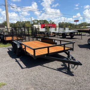 New 2026 Worldwide 7 x 14 Utility Trailer 7k GVWR