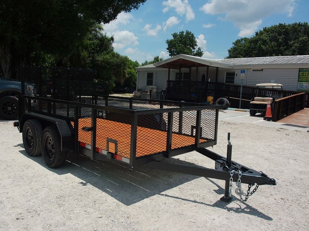 New 2026 Worldwide 6 x 12 2' Mesh Utility Trailer 7k GVWR - Image 3