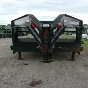 Used 2022 East Texas 8.5 x 40 Gooseneck Flatbed 14k Trailer